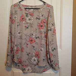 Long sleeves blouse